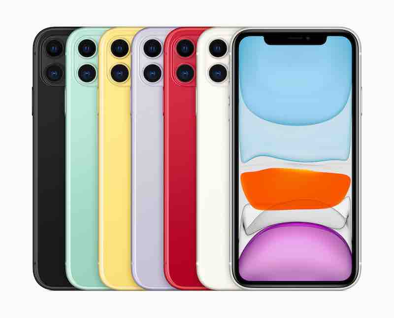 la famille iPhone 11