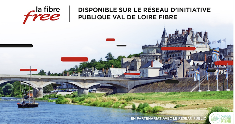 Freebox Fibre sur le réseau FTTH Val-de-Loire Fibre