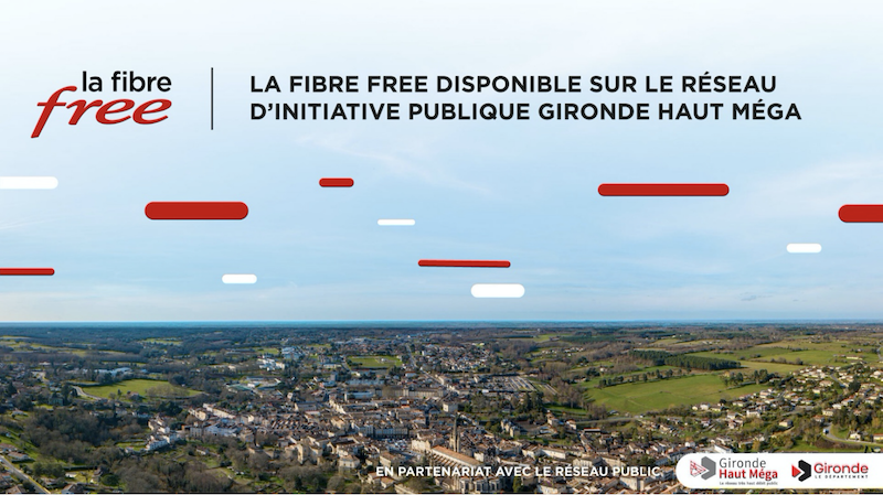 Freebox Fibre sur le réseau FTTH Gironde Haut Mega