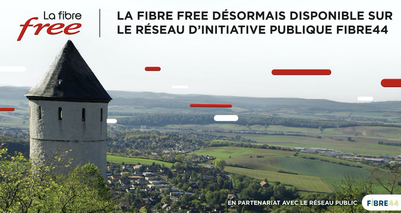 Freebox Fibre sur le réseau FTTH de Fibre 44