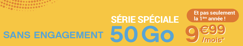 Coriolis Série Limitée Brio 50Go à 9,99€/mois