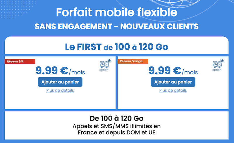 Carte sim prépayée lebara mobile 4G 7,5€ de credit inclus(reseau