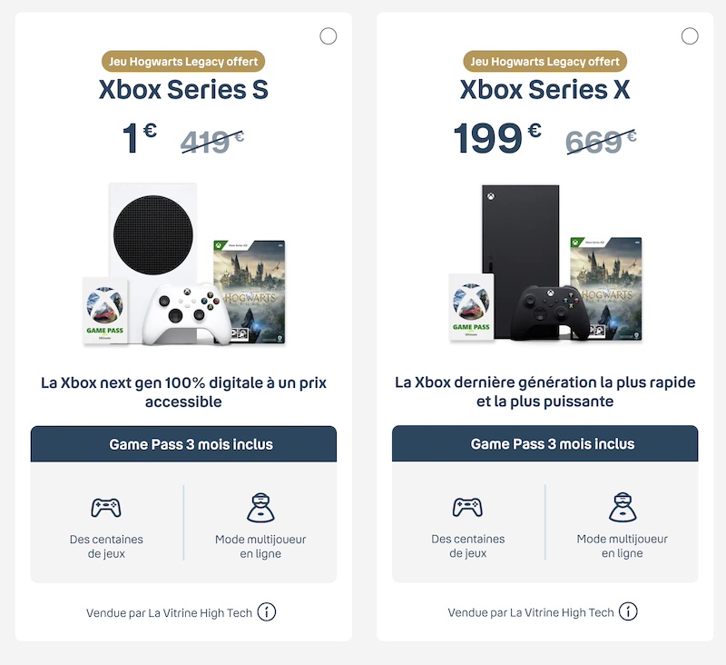 Offre BBox Gaming : XBox Series + 3 mois GamePass Ultimate à partir de 1€ avec une BBox Must ou Ultym Fibre et un engagement de 24 mois