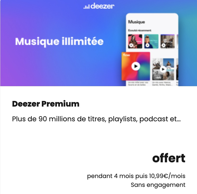 Forfait SFR 240Go 5G à 64,99€/mois