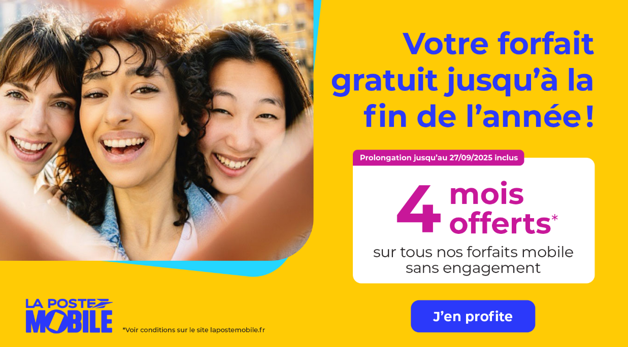 la poste mobile gratuit
