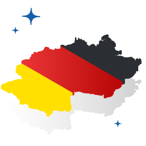 Carte de l'Allemagne