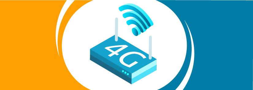 logo 4G Fixe avec box