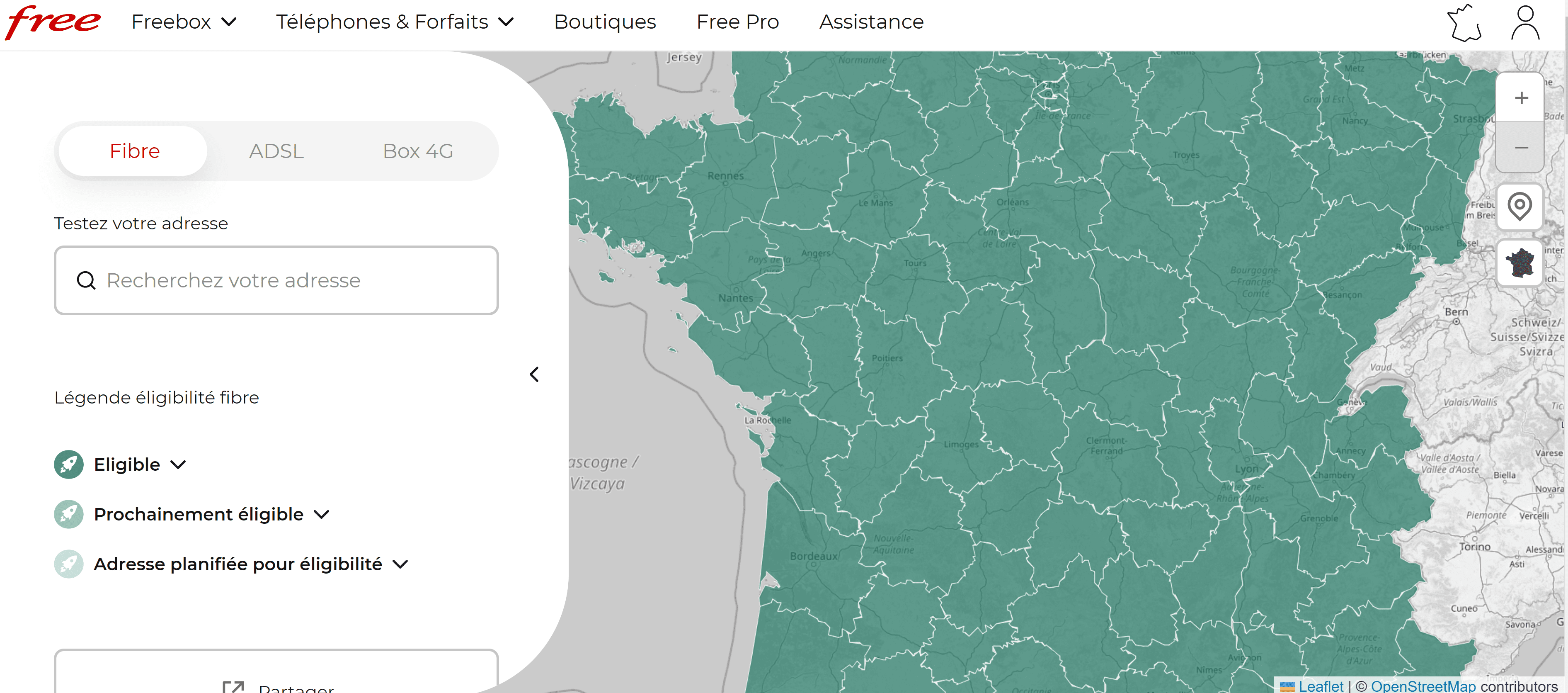 Quelle est la couverture fibre Free en 2026 ? [Carte]