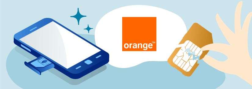 changer carte sim orange