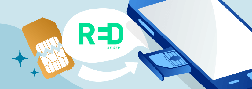 changer carte sim red