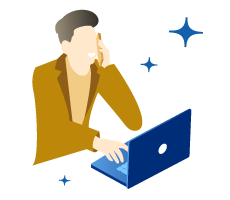 Consulter internet homme