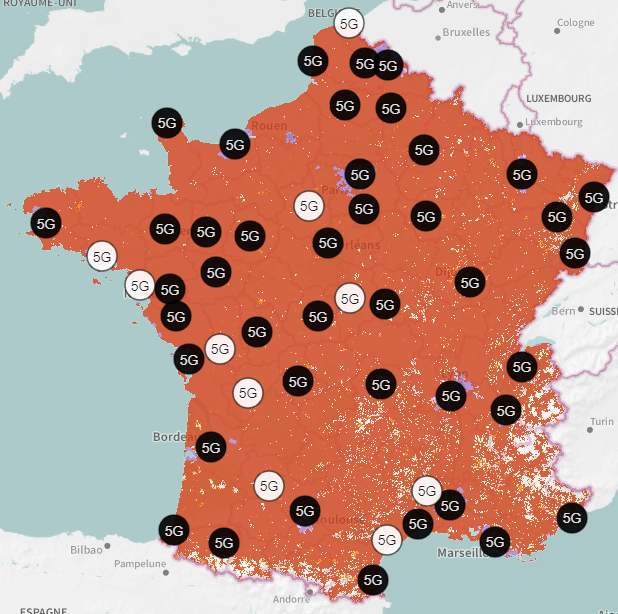 carte couverture 5g orange