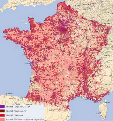 carte adsl fibre Coriolis