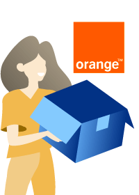 demenagement orange