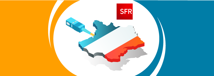 logo déploiement fibre SFR