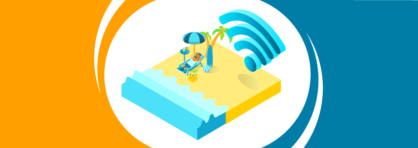 Rester connecté en vacances
