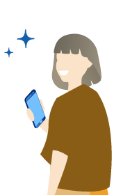 femme avec smartphone