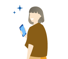 femme smartphone