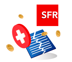 Résiliation avec logo SFR