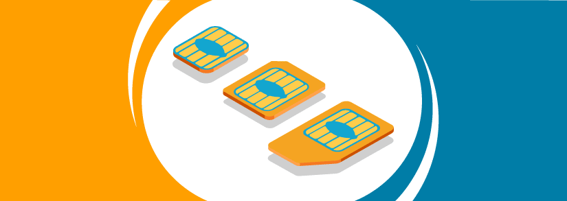 Différents formats carte SIM