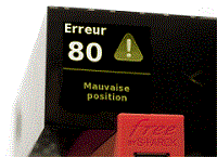 Erreur 80 Freebox