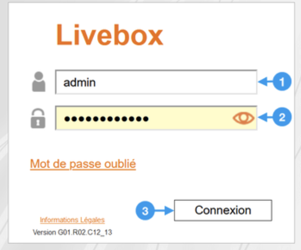Identification Livebox Orange