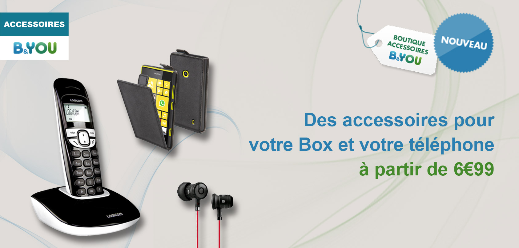 B and YOU lance une boutique d'accessoires