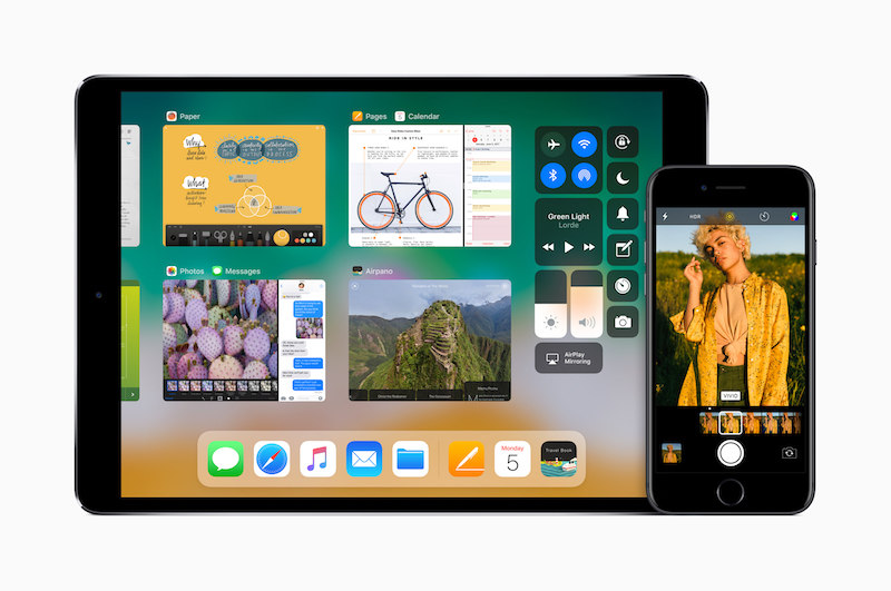 iOS 11 sur iPad et iPhone