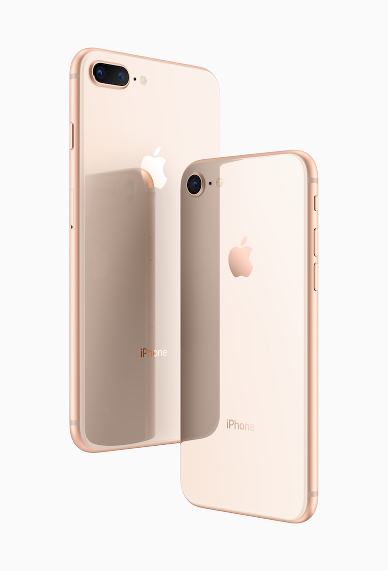 iPhone 8 et 8 plus or