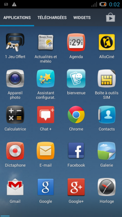 applications Bs 471 / Alcatel One Touch Idol
