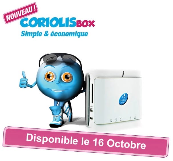 Coriolis lance ses forfaits ADSL le 16 octobre