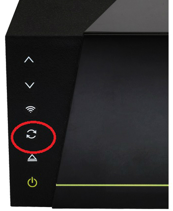 bouton AOSS de La Box de Numericable