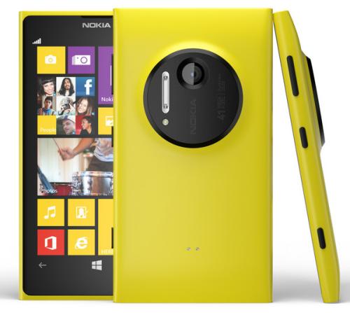 Nokia Lumia 1020 jaune