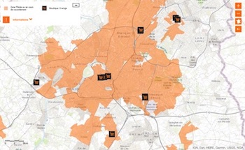 Couverture Fibre Orange à Lille et sa métropole