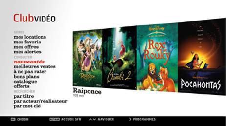 Films Disney dans Club Video