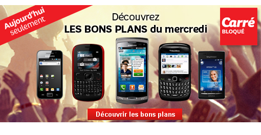 Bons plans du mercredi