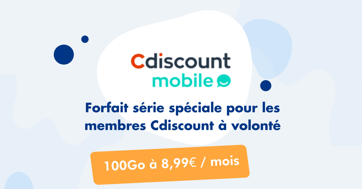 Série spéciale pour membres Cdiscount à volonté