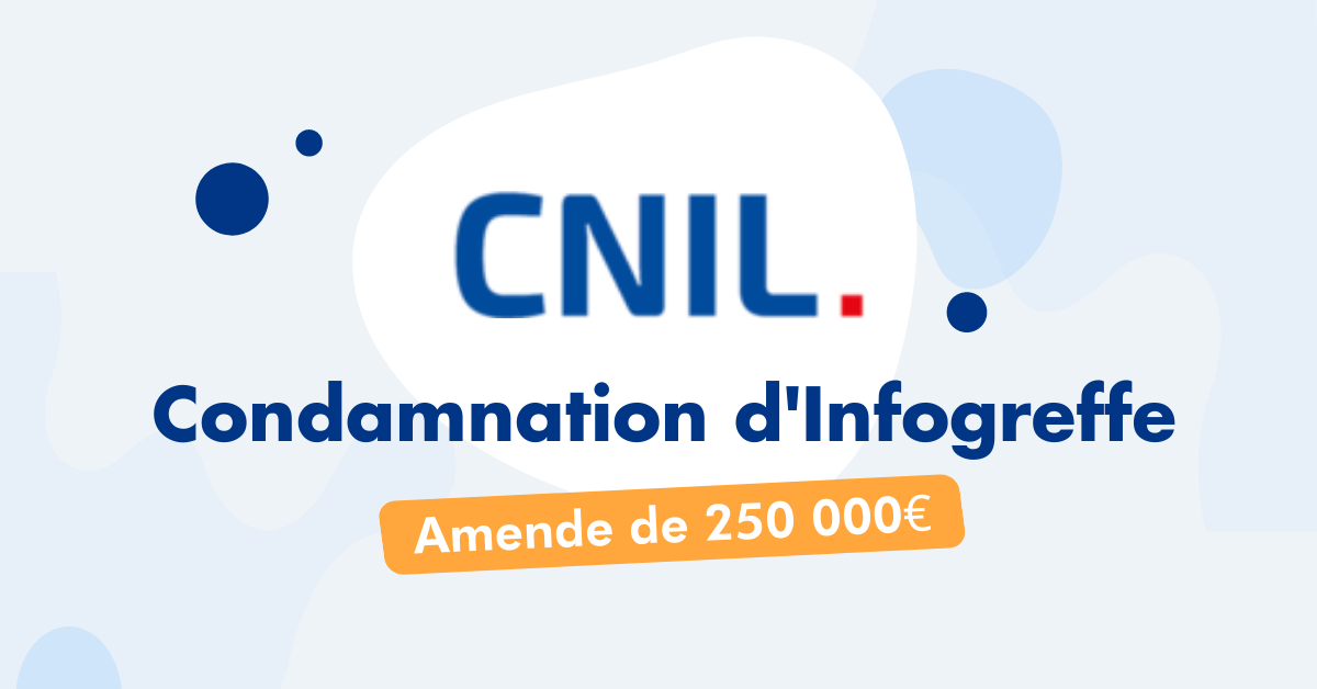 amende cnil infogreffe