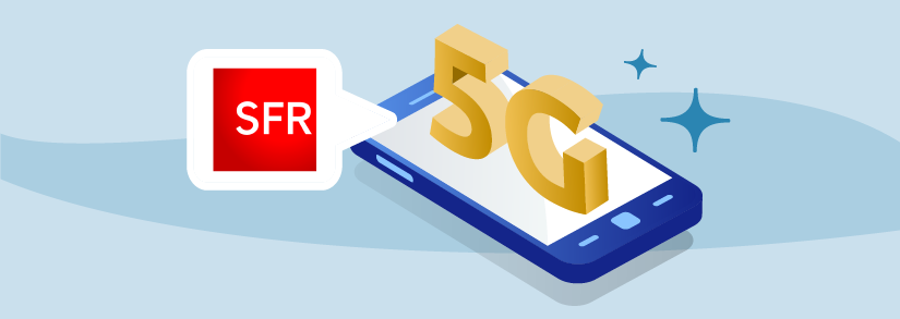 Les forfaits mobile 5G de sfr