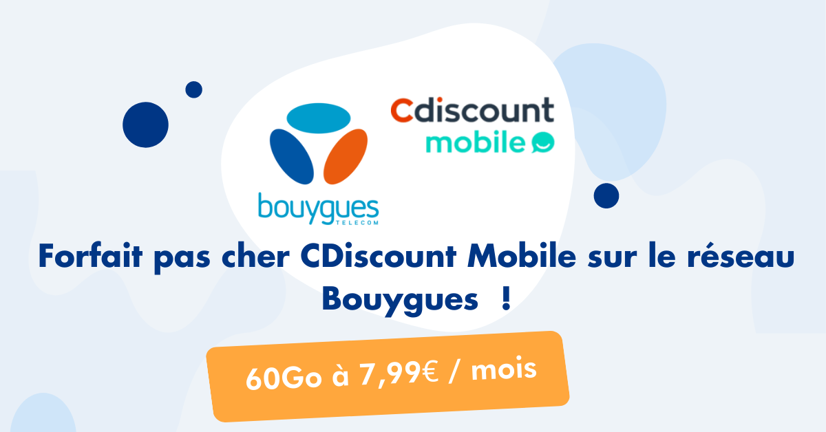 Forfait Cdiscount 60Go