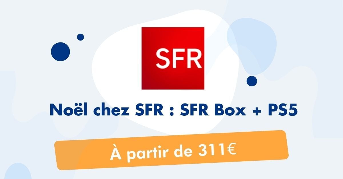 Noel chez SFR : SFR Box + PS5