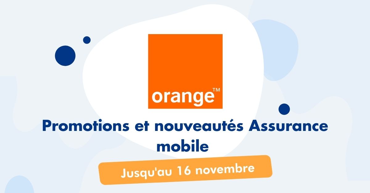 Promotions et nouveautés Assurance mobile