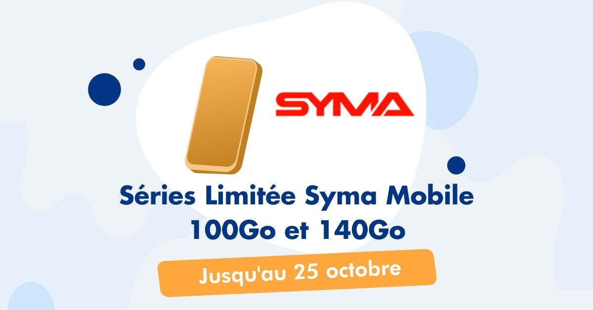 Promotions Séries Limitées Syma Mobile