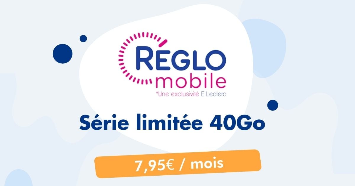 Série limitée 40Go Reglo Mobile