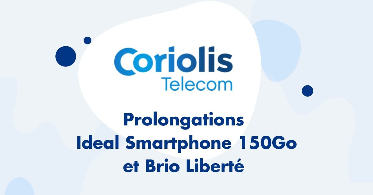 Prolongations séries limitées Coriolis