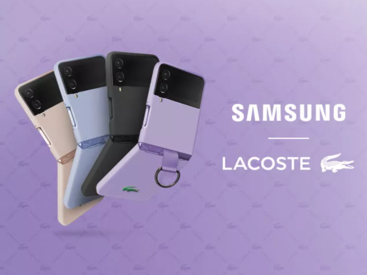 Style et Économie : Coque Lacoste pour Samsung Galaxy Z Flip 4 chez Orange !