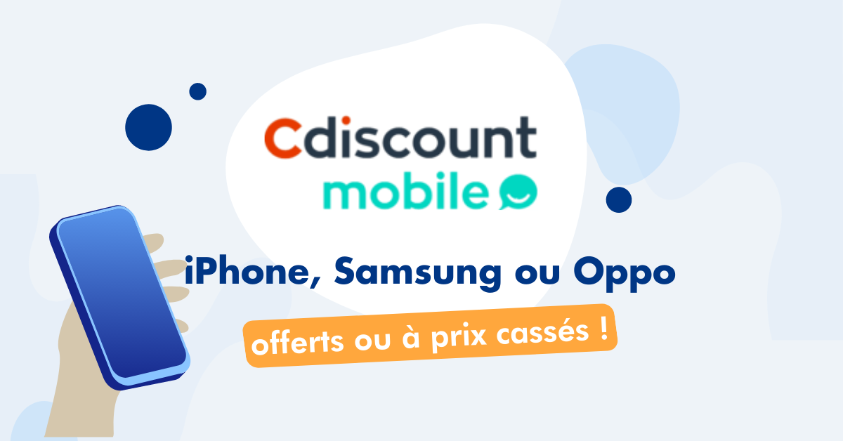 offre cdiscount smartphone + forfait