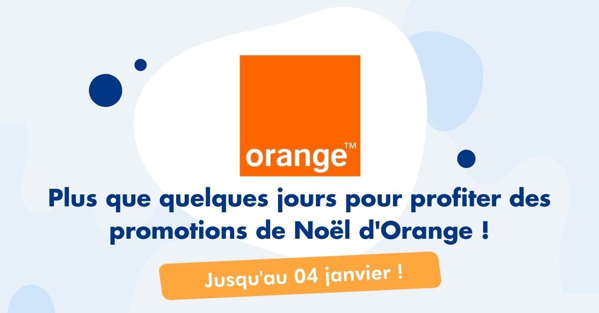 Plus que quelques jours pour profiter des promotions sur les offres mobile Orange 