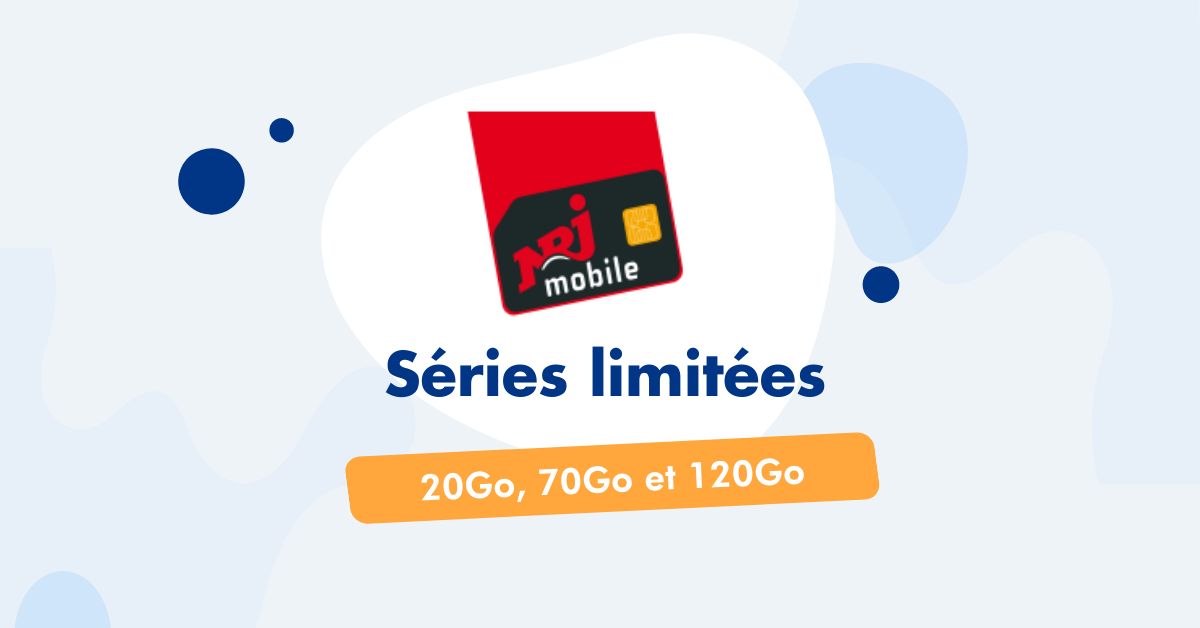 séries limitées nrj mobile