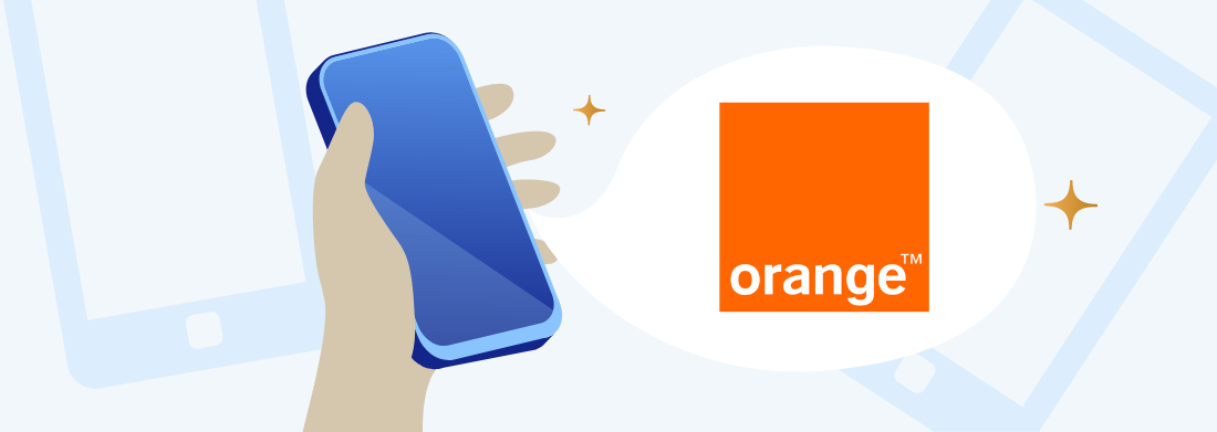 Smartphone Orange